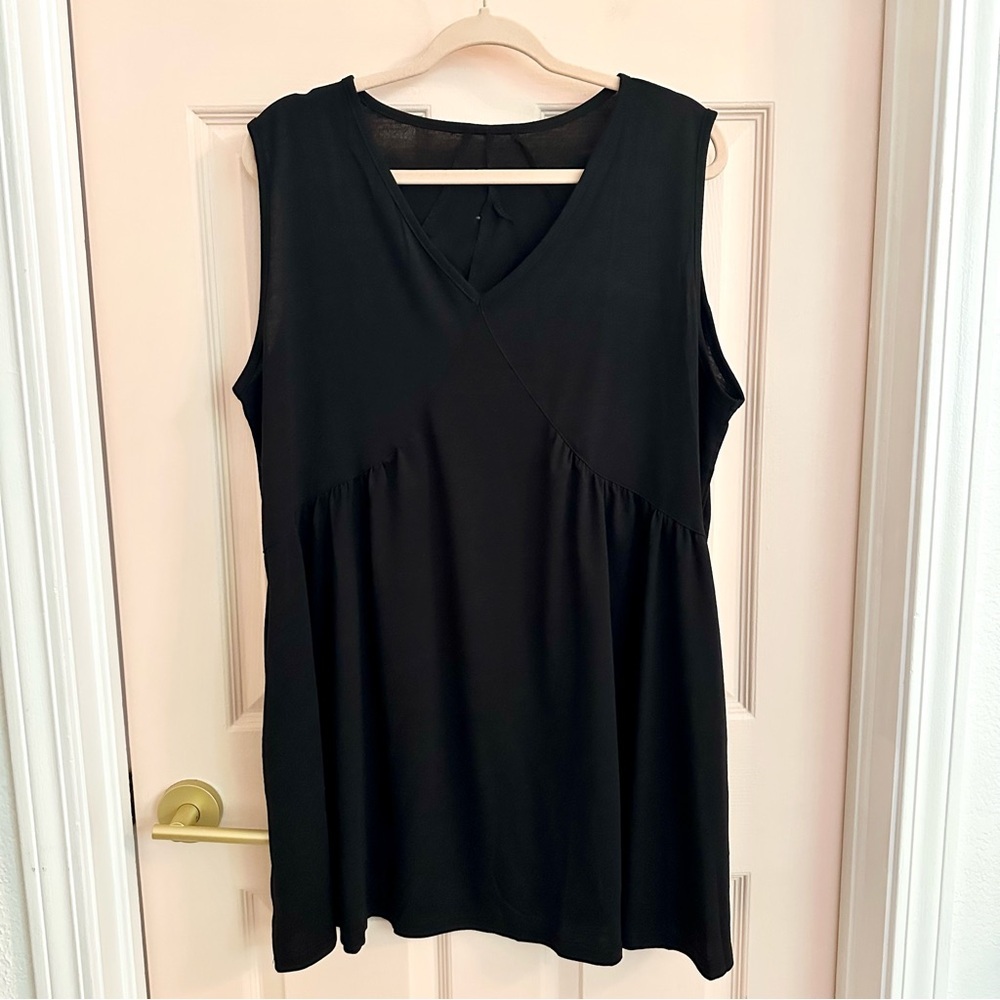 Chic Black Sleeveless dress